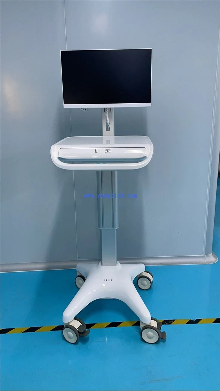 Telehealth Devices Tablet Mobile Computer Cart Nurse Workstation Telemedicine Equipment